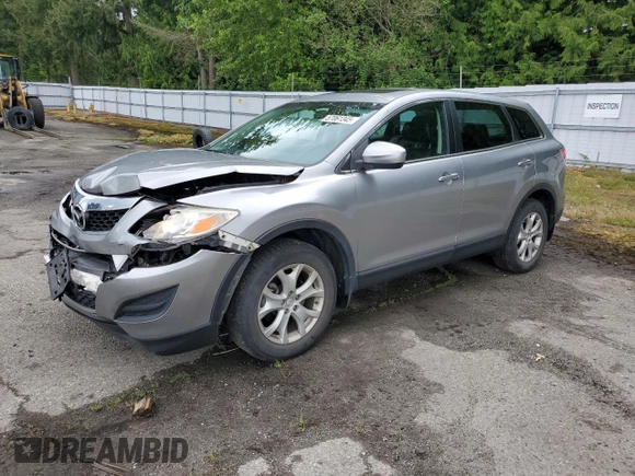 2011 Mazda CX-9 Touring with VIN JM3TB3CV7B0326839, listed as a Copart auction lot 57061345 with 111,832 mi miles and Salvage title. Bid and sale history available at DreamBid. Image 1.