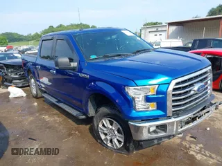2017 Ford F-150 XL with VIN 1FTEW1EF0HFB46270, listed as a IAAI auction lot 40029452 with 153,232 mi miles. Bid and sale history available at carsss.com. Image 1.