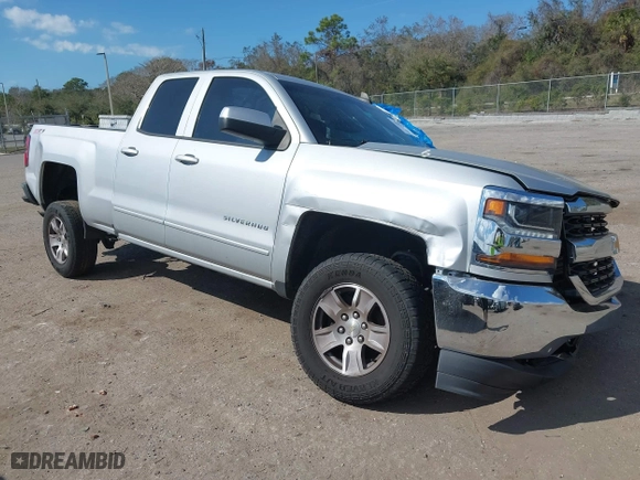 2018 Chevrolet Silverado 1500 LT with VIN 1GCVKREH5JZ299310, listed as a IAAI auction lot 41561453 with 1 mi miles. Bid and sale history available at carsss.com. Image 1.