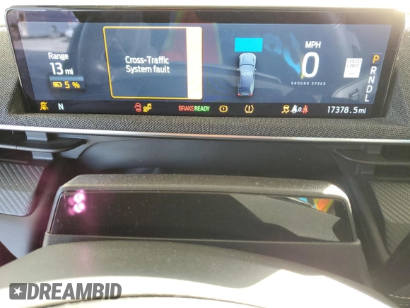 2023 Ford Mustang Mach-E Premium with VIN 3FMTK3SUXPMA96702, listed as a Copart auction lot 52362555 with 17,378 mi miles and Non Repairable. Bid and sale history available at DreamBid. Image 9.