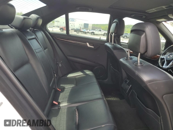 2013 Mercedes-Benz C 250 Sport with VIN WDDGF4HB1DR270887, listed as a Copart auction lot 56064215 with 267,210 mi miles and Clean Title. Bid and sale history available at DreamBid. Image 10.