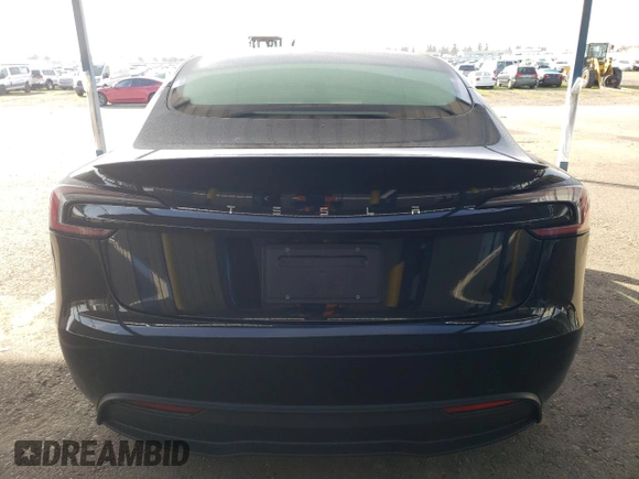 2024 Tesla Model 3 with VIN 5YJ3E1EA5RF848265, listed as a Copart auction lot 46254355 with 0 mi miles and Salvage Title. Bid and sale history available at carsss.com. Image 6.