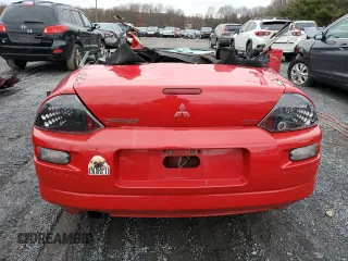 2001 Mitsubishi Eclipse GT with VIN 4A3AE85H41E089916, listed as a Copart auction lot 77543773 with Not Provided miles and Salvage Title. Bid and sale history available at carsss.com. Image 6.
