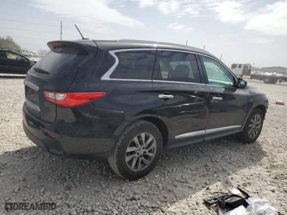 2015 Infiniti QX60 with VIN 5N1AL0MN9FC538863, listed as a Copart auction lot 48481235 with NaN miles and Salvage Title. Bid and sale history available at carsss.com. Image 3.