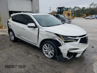 2019 Acura RDX with VIN 5J8TC1H3XKL022552, listed as a Copart auction lot 42450225 with 53,336 mi miles and Salvage Title. Bid and sale history available at carsss.com. Image 4.