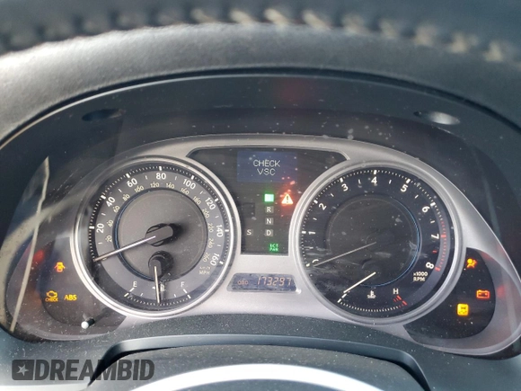 2008 Lexus IS 250 with VIN JTHBK262085065967, listed as a Copart auction lot 51869755 with 173,297 mi miles and Clean Title. Bid and sale history available at DreamBid. Image 9.