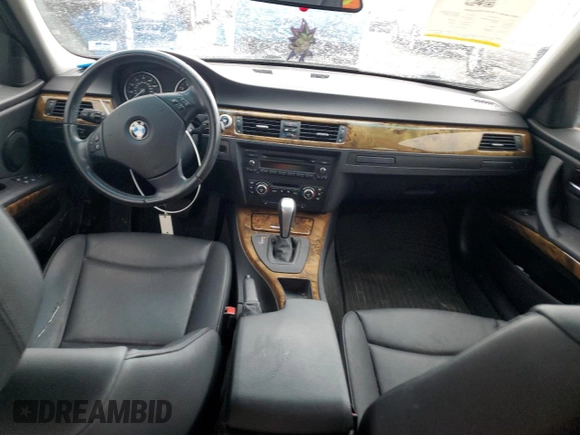 2007 BMW 3 Series 335xi with VIN WBAVD53557A008417, listed as a Copart auction lot 44999725 with 0 mi miles and Salvage Title. Bid and sale history available at carsss.com. Image 8.