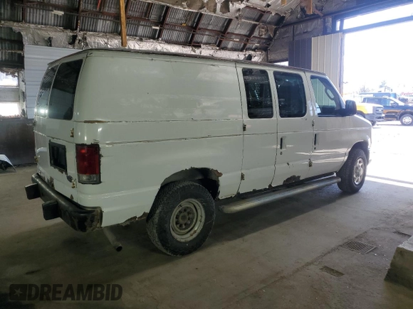 2014 Ford Econoline Cargo Commercial with VIN 1FTNE2EW6EDA20317, listed as a Copart auction lot 52769315 with 333,250 mi miles and Clean Title. Bid and sale history available at carsss.com. Image 3.