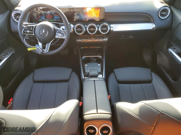 2023 Mercedes-Benz EQB with VIN W1N9M0KB8PN068675, listed as a Copart auction lot 65849434 with 3,022 mi miles and Salvage Title. Bid and sale history available at carsss.com. Image 8.