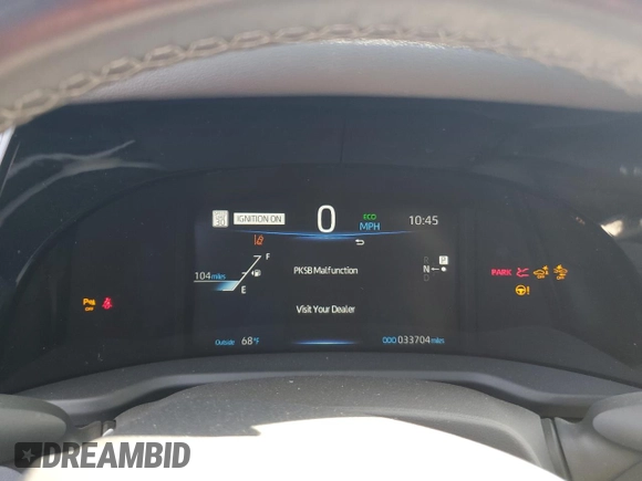 2023 Toyota Mirai XLE with VIN JTDAAAAA5PA009960, listed as a Copart auction lot 42358475 with 33,704 mi miles and Salvage Title. Bid and sale history available at DreamBid. Image 9.