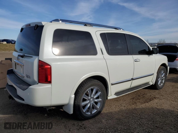 2009 Infiniti QX56 with VIN 5N3AA08C59N901495, listed as a Copart auction lot 78002924 with 127,879 mi miles and Salvage Title. Bid and sale history available at carsss.com. Image 3.