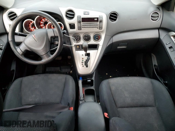 2010 Pontiac Vibe w/1SA with VIN 5Y2SP6E88AZ413223, listed as a Copart auction lot 80743824 with 179,688 mi miles and Salvage Title. Bid and sale history available at carsss.com. Image 8.