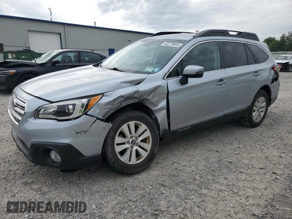 2015 Subaru Outback Premium with VIN 4S4BSAFC4F3303943, listed as a Copart auction lot 62279865 with 128,194 mi miles and Salvage title. Bid and sale history available at DreamBid. Image 1.