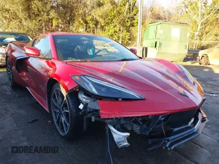 2023 Chevrolet Corvette 2LT z VIN 1G1YB2D46P5138458, wystawiony jako IAAI lot #41264277 z przebiegiem 9 264 mil mil oraz . Historia ofert i sprzedaży dostępna na DreamBid. Obrazek 1.