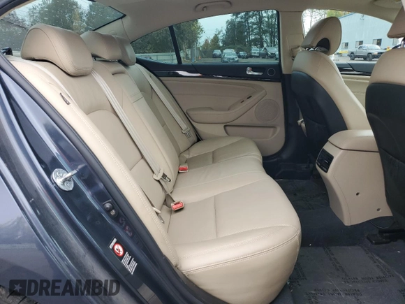 2014 Kia Cadenza Premium with VIN KNALN4D75E5123328, listed as a Copart auction lot 77590774 with 70,414 mi miles and Salvage Title. Bid and sale history available at carsss.com. Image 10.