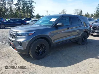 2023 Ford Explorer Timberline with VIN 1FMSK8JHXPGA40749, listed as a IAAI auction lot 41950377 with 22,753 mi miles. Bid and sale history available at carsss.com. Image 18.