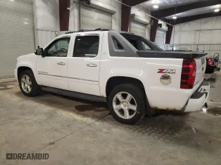 2010 Chevrolet Avalanche LTZ with VIN 3GNVKGE06AG242863, listed as a Copart auction lot 54746485 with 135,399 mi miles and Salvage Title. Bid and sale history available at carsss.com. Image 2.
