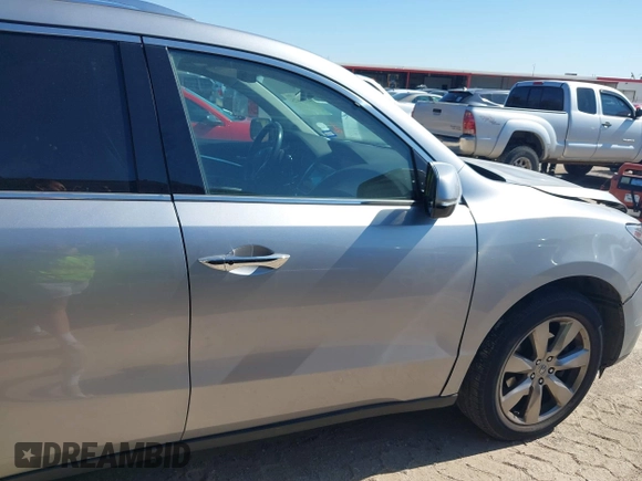 2016 Acura MDX w/Advance with VIN 5FRYD4H96GB034228, listed as a IAAI auction lot 41673425 with 109,208 mi miles. Bid and sale history available at carsss.com. Image 14.