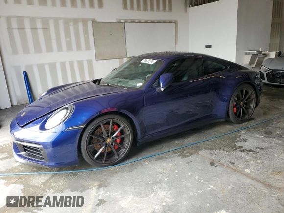 2020 Porsche 911 Carrera S with VIN WP0AB2A95LS229452, listed as a Copart auction lot 74836544 with Not Provided miles and Salvage Title. Bid and sale history available at DreamBid. Image 1.