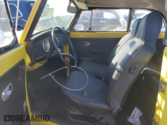 1971 Volkswagen Beetle with VIN 1513043520, listed as a Copart auction lot 47105695 with 30,731 mi miles and Clean title. Bid and sale history available at DreamBid. Image 7.