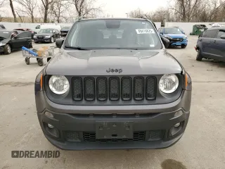 2018 Jeep Renegade Altitude with VIN ZACCJBBB5JPH48064, listed as a Copart auction lot 49410825 with 57,315 mi miles and Salvage title. Bid and sale history available at DreamBid. Image 5.