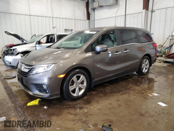 2019 Honda Odyssey EX-L with VIN 5FNRL6H72KB138520, listed as a Copart auction lot 52151145 with 89,777 mi miles and Non Repairable. Bid and sale history available at carsss.com. Image 1.
