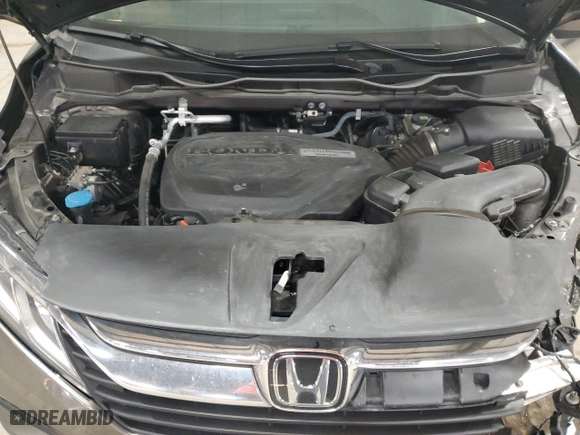 2019 Honda Odyssey EX-L with VIN 5FNRL6H71KB054365, listed as a Copart auction lot 87614725 with 29,153 mi miles and Salvage Title. Bid and sale history available at carsss.com. Image 12.