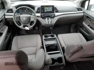 2021 Honda Odyssey EX with VIN 5FNRL6H59MB044233, listed as a Copart auction lot 88403685 with 38,094 mi miles and Salvage Title. Bid and sale history available at DreamBid. Image 8.