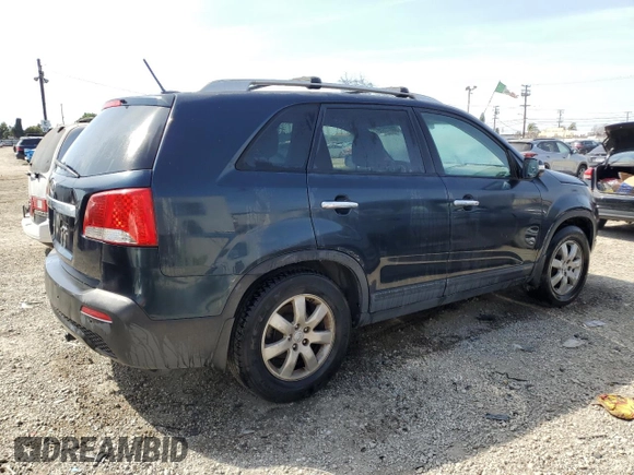 2012 Kia Sorento LX with VIN 5XYKT4A28CG259972, listed as a Copart auction lot 50072505 with 216,162 mi miles and Clean Title. Bid and sale history available at carsss.com. Image 3.