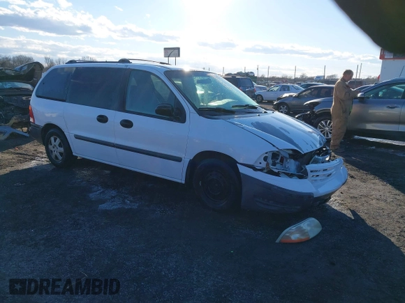 2000 Ford Windstar LX with VIN 2FMZA514XYBA31054, listed as a IAAI auction lot 41407293 with Not provided miles and . Bid and sale history available at DreamBid. Image 1.