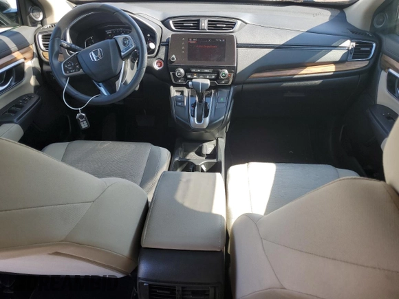 2019 Honda CR-V EX with VIN 2HKRW1H52KH505734, listed as a Copart auction lot 50371485 with 108,281 mi miles and Salvage Title. Bid and sale history available at DreamBid. Image 8.