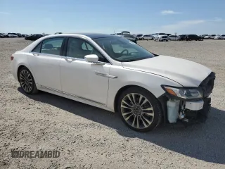 2017 Lincoln Continental Reserve with VIN 1LN6L9RP7H5608176, listed as a Copart auction lot 58508574 with 61,002 mi miles and Salvage Title. Bid and sale history available at carsss.com. Image 4.