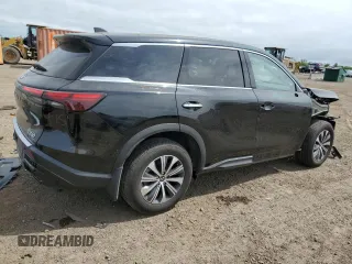 2024 Infiniti QX60 Pure with VIN 5N1DL1ES4RC351400, listed as a Copart auction lot 57036005 with 3,965 mi miles and Salvage title. Bid and sale history available at DreamBid. Image 3.