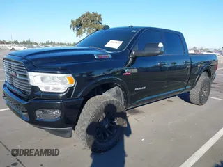 2019 Ram 2500 Laramie with VIN 3C6UR5FL8KG635673, listed as a IAAI auction lot 40607634 with 1 mi miles. Bid and sale history available at carsss.com. Image 2.