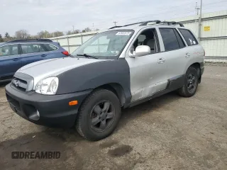 2005 Hyundai Santa Fe GLS z VIN KM8SC73D55U009585, wystawiony jako Copart lot #52882875 z przebiegiem 106 307 mil mil oraz Szkoda całkowita • Salvage title. Historia ofert i sprzedaży dostępna na DreamBid. Obrazek 1.