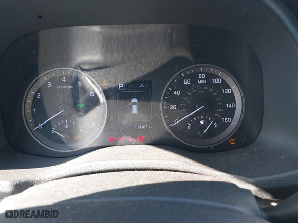 2016 Hyundai Tucson SE with VIN KM8J23A48GU127546, listed as a IAAI auction lot 41813750 with 108,107 mi miles. Bid and sale history available at carsss.com. Image 7.