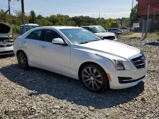 2015 Cadillac ATS Sedan Standard AWD with VIN 1G6AG5RX8F0126664, listed as a Copart auction lot 69513854 with 184,394 mi miles and Salvage Title. Bid and sale history available at carsss.com. Image 4.