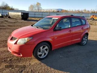 2004 Pontiac Vibe with VIN 5Y2SL62834Z443637, listed as a Copart auction lot 80664474 with 277,022 mi miles and Salvage Title. Bid and sale history available at carsss.com. Image 1.