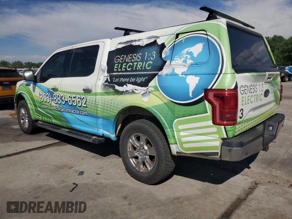 2016 Ford F-150 XLT with VIN 1FTEW1EG5GKD16640, listed as a Copart auction lot 63797025 with 183,109 mi miles and Clean title. Bid and sale history available at DreamBid. Image 2.