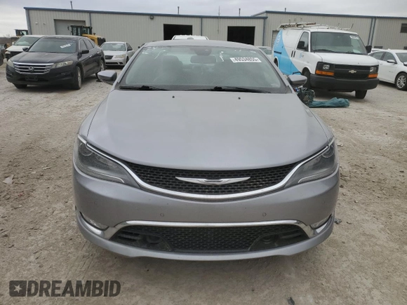 2015 Chrysler 200 C with VIN 1C3CCCCG6FN572317, listed as a Copart auction lot 49534855 with 94,032 mi miles and Clean Title. Bid and sale history available at carsss.com. Image 5.