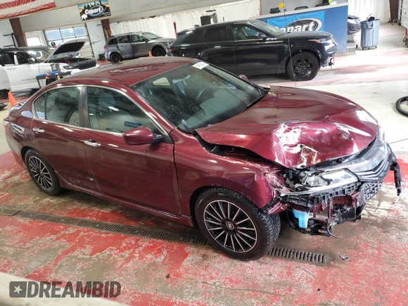 2016 Honda Accord Sport с VIN 1HGCR2F57GA147049, выставлен на аукционе Copart как лот 54896435 с пробегом 59 573 миль миль и Списание • Salvage title. История ставок и продаж доступна на DreamBid. Изображение 4.