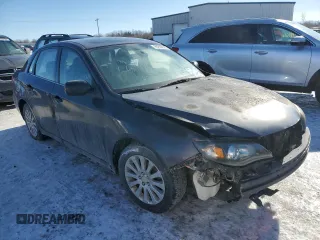 2008 Subaru Impreza Sedan (Natl) i w/Premium Pkg with VIN JF1GE61628G519811, listed as a Copart auction lot 89259235 with 0 mi miles and Salvage Title. Bid and sale history available at carsss.com. Image 4.