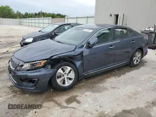 2014 Kia Optima Hybrid LX with VIN KNAGM4AD1E5064647, listed as a Copart auction lot 86782054 with 180,766 mi miles and Non Repairable. Bid and sale history available at carsss.com. Image 1.