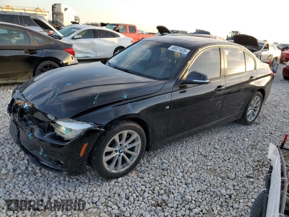 2016 BMW 3 Series 320i xDrive with VIN WBA8E5G50GNT94824, listed as a Copart auction lot 48021425 with 126,266 mi miles and Salvage Title. Bid and sale history available at carsss.com. Image 1.