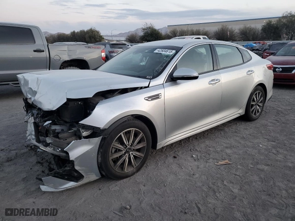2019 Kia Optima EX with VIN 5XXGU4L19KG368113, listed as a Copart auction lot 42604615 with 58,392 mi miles and Salvage Title. Bid and sale history available at carsss.com. Image 1.