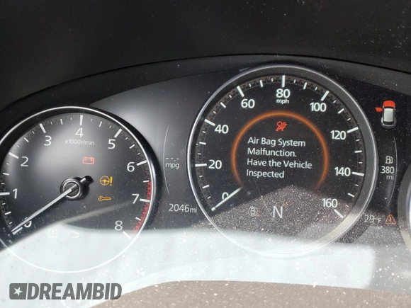 2024 Mazda CX-50 S Preferred with VIN 7MMVABBM1RN198439, listed as a Copart auction lot 45368765 with 2,046 mi miles and Salvage Title. Bid and sale history available at DreamBid. Image 9.