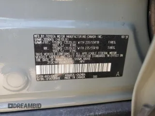 2020 Toyota RAV4 XLE Premium with VIN 2T3C1RFV6LW059183, listed as a Copart auction lot 85281574 with 91,402 mi miles and Salvage Title. Bid and sale history available at carsss.com. Image 13.