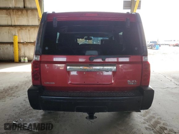 2006 Jeep Commander Limited с VIN 1J8HH58296C293945, выставлен на аукционе Copart как лот 51489415 с пробегом 172 704 миль миль и Чистый • Clean title. История ставок и продаж доступна на DreamBid. Изображение 6.