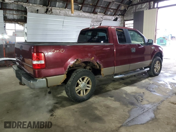2005 Ford F-150 XLT with VIN 1FTPX14545NB70670, listed as a Copart auction lot 52130455 with 119,784 mi miles and Clean Title. Bid and sale history available at carsss.com. Image 3.