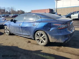 2022 Nissan Maxima SV with VIN 1N4AA6CV0NC505124, listed as a Copart auction lot 46819955 with 89,357 mi miles and Salvage Title. Bid and sale history available at carsss.com. Image 2.